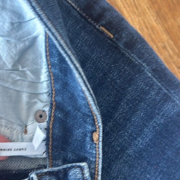 Loft Outlet Curvy skinny jeans size 8 - Picture 7 of 9